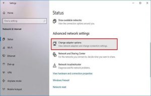 حل مشکل قطع شدن اینترنت بعد از آپدیت ویندوز ۱۰